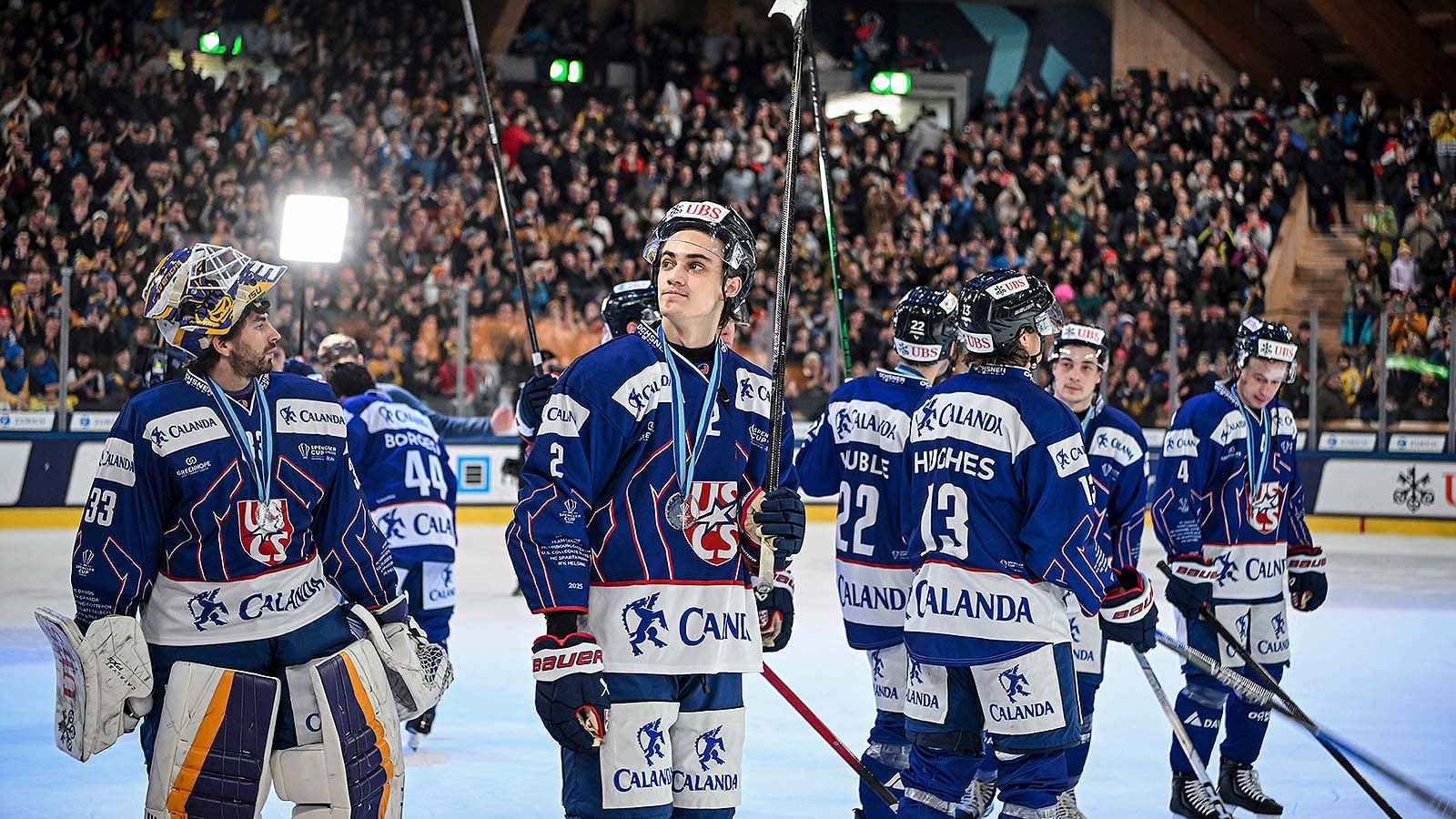 U.S. Collegiate Selects Fall in Spengler Cup Final